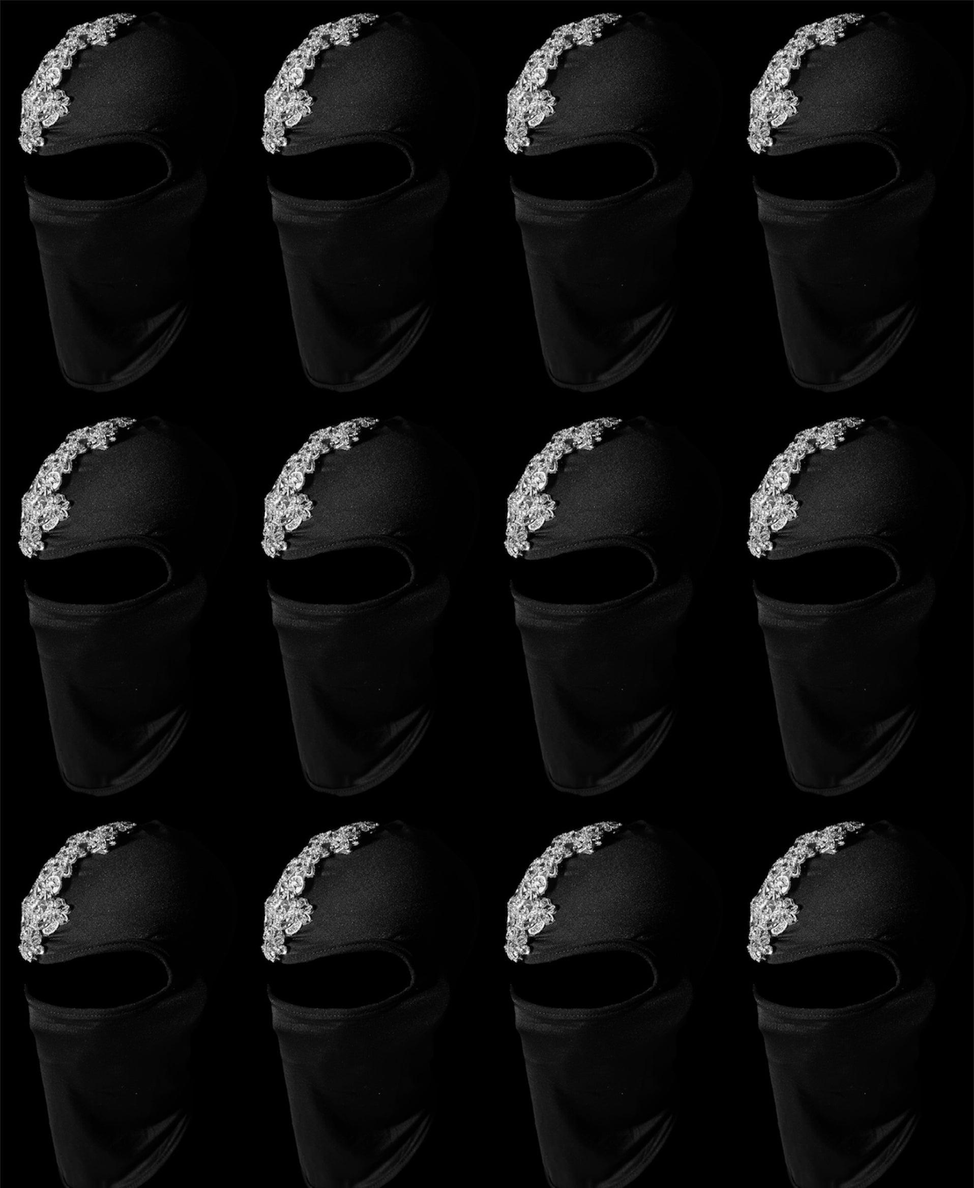 Black Embellished Bally