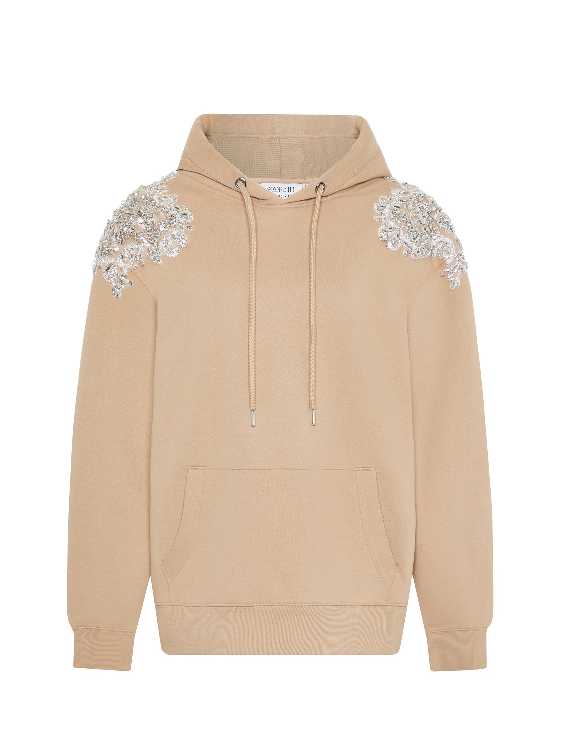 Beige Rooz Hoodie