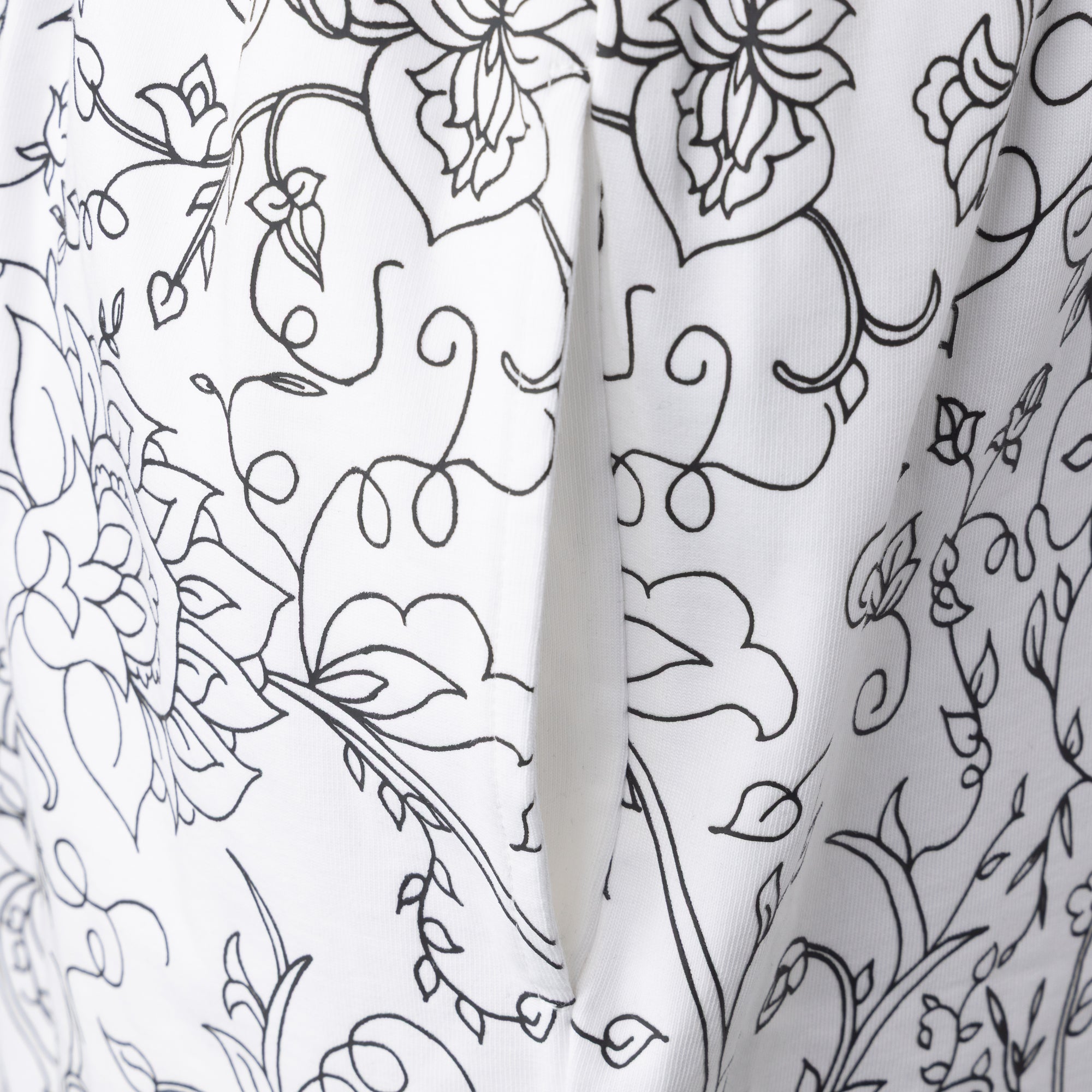 Hafez White Cotton Shorts