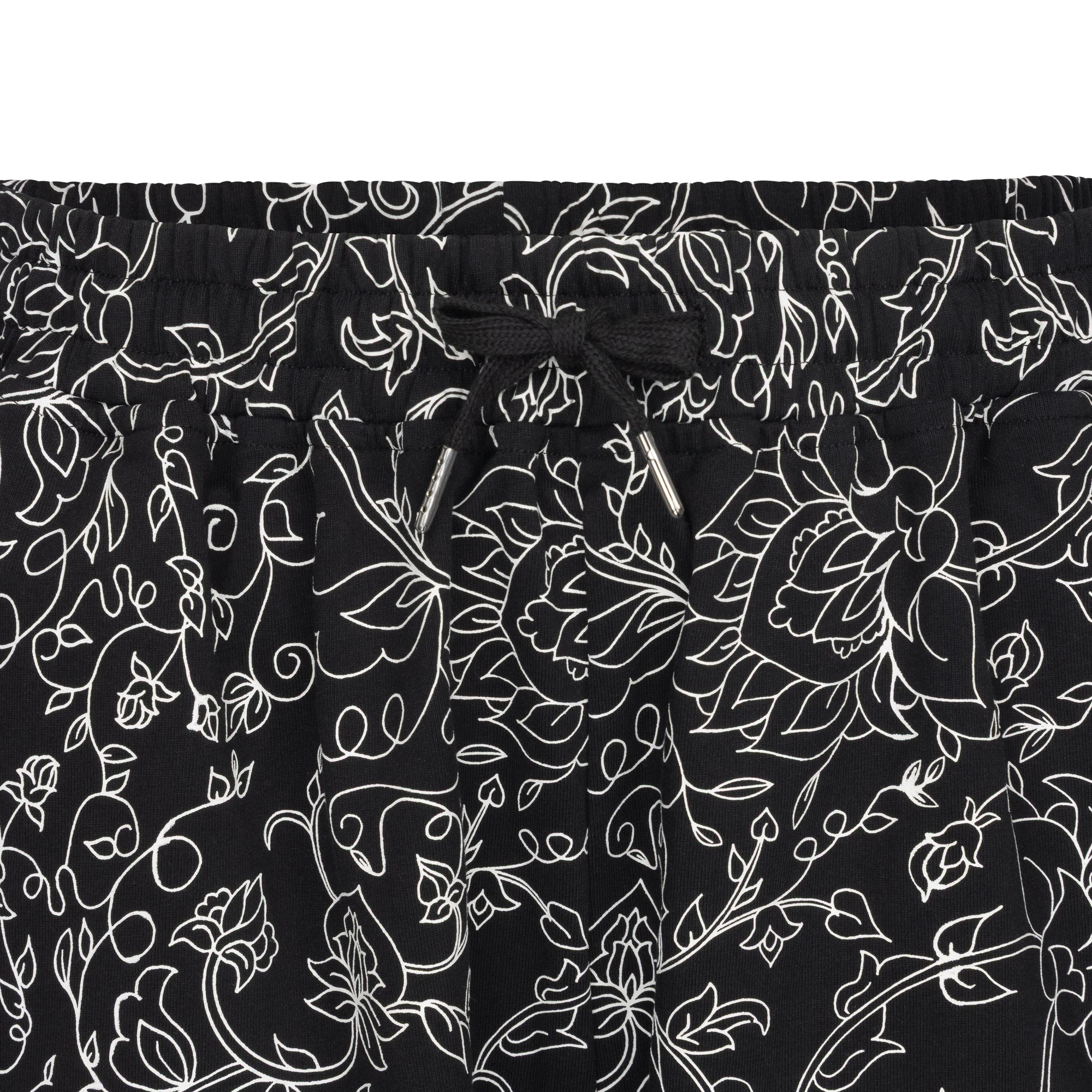 Rumi Black Cotton Shorts