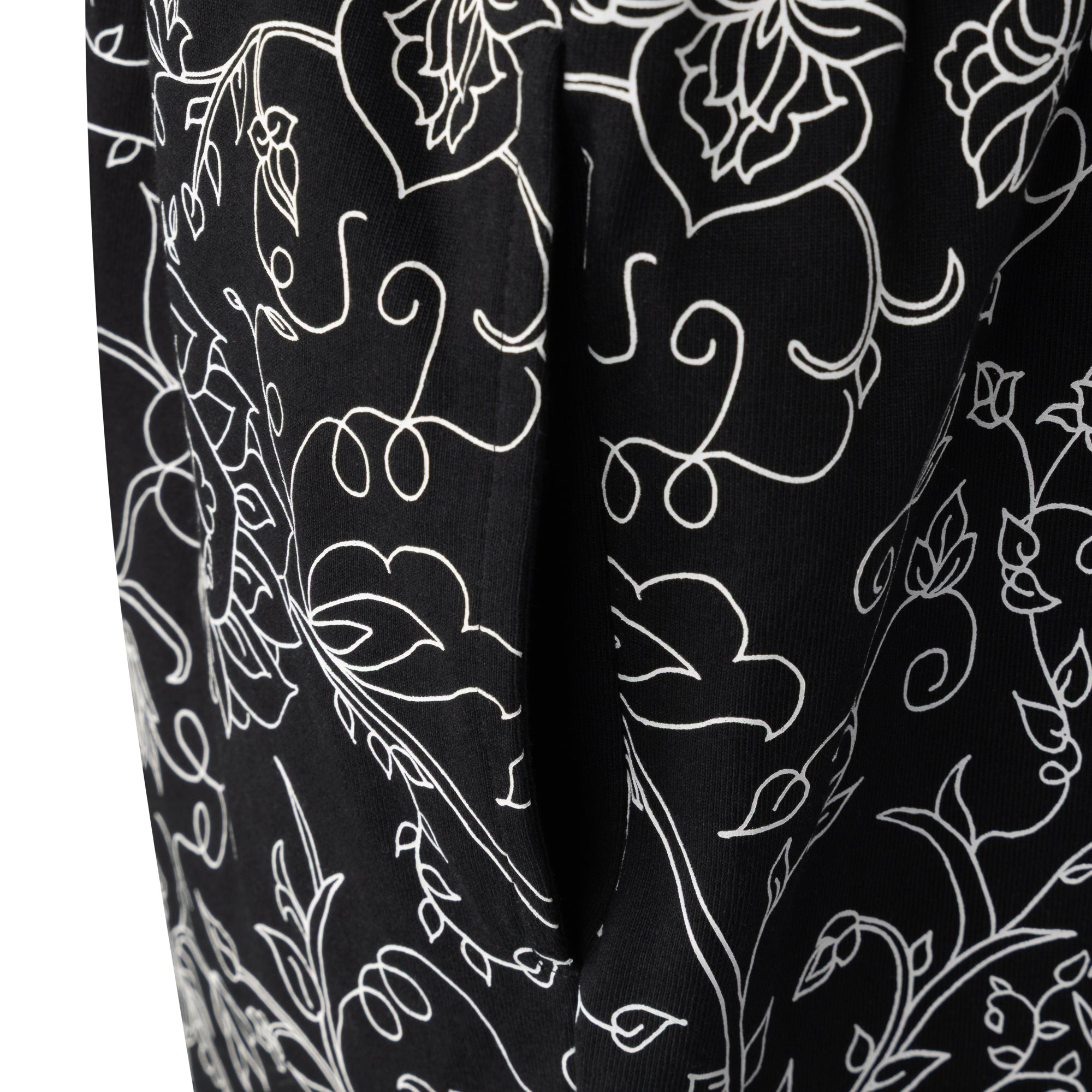 Rumi Black Cotton Shorts