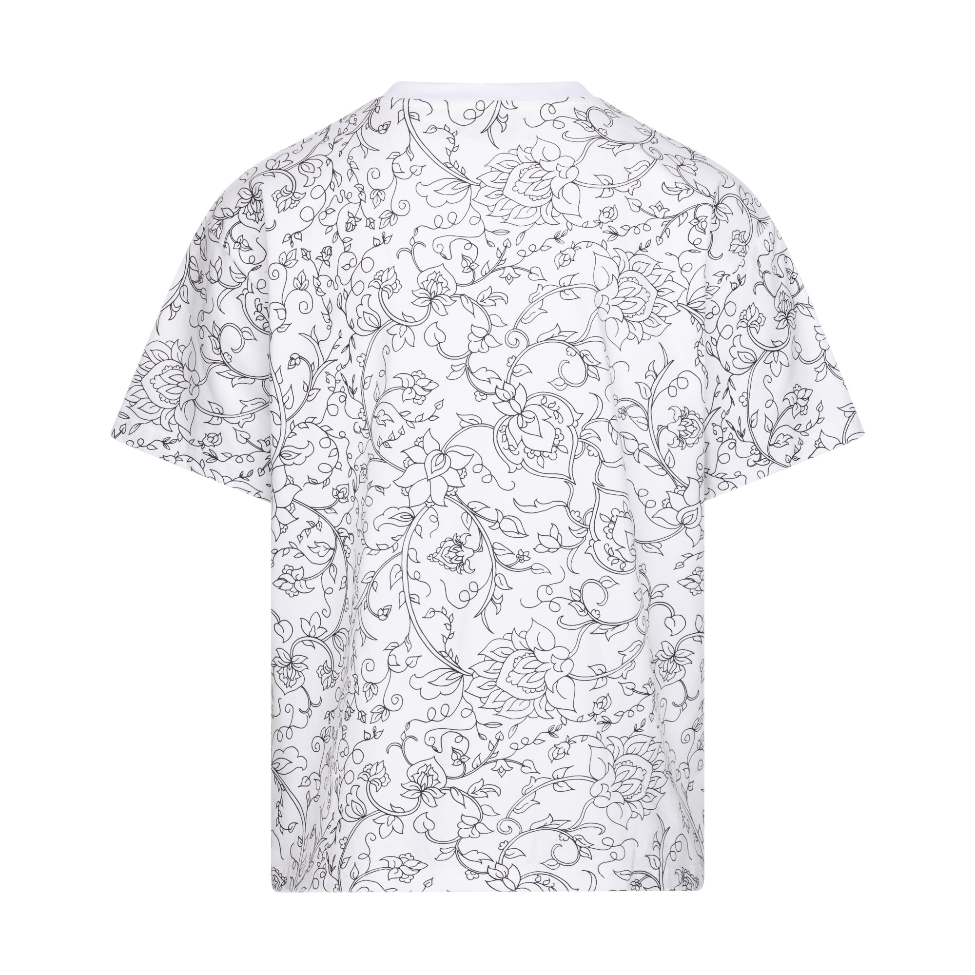 Hafez White Cotton T-Shirt