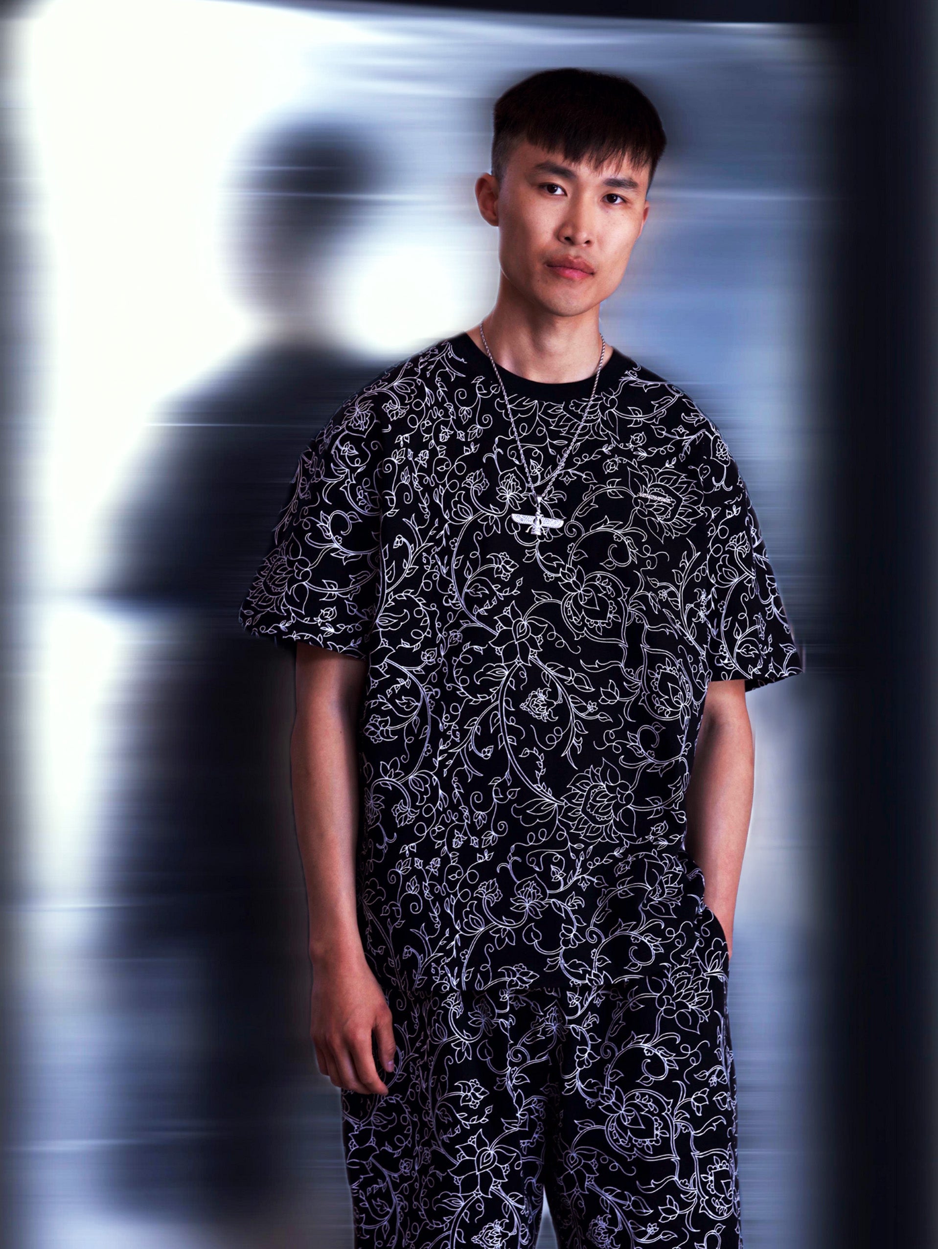 Rumi Black Cotton Shorts